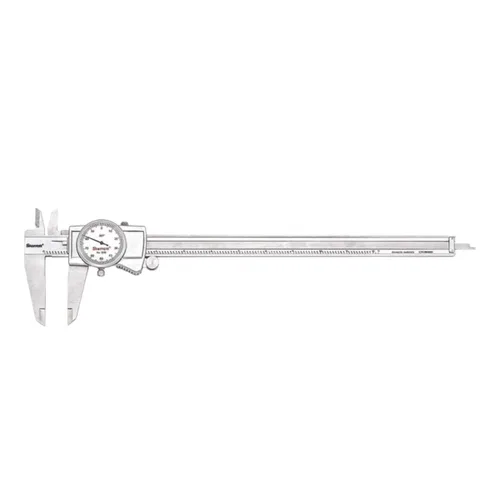 Vista 9 de Starrett Calibrador de esfera con bisel ajustable y estuche incluido - Cara blanca, rango de 0-15,24 cm, precisión de -0,001", graduación de 0,001