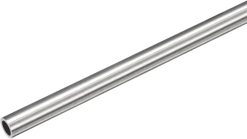Vista 19 de uxcell Tubo capilar del acero inoxidable 304, tubería gruesa del metal de la longitud de la pared de 820.2 ft m del OD 18.0 ft m x 0.7 ft m