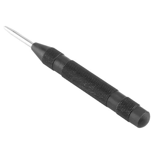Vista 5 de Perforadora central automática de 5.12 pulgadas, perforadora de agujero central de metal con impacto de resorte ajustable para metal o madera
