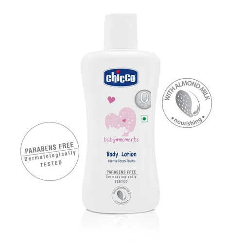 Vista 2 de Chicco Baby Moment Loción Corporal Tamaño 200 Ml.