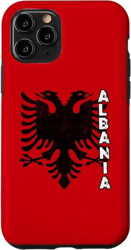 Vista 27 de iPhone 16 Albanian Flag Of Albania Double Eagle Flamuri Shqiperia Case