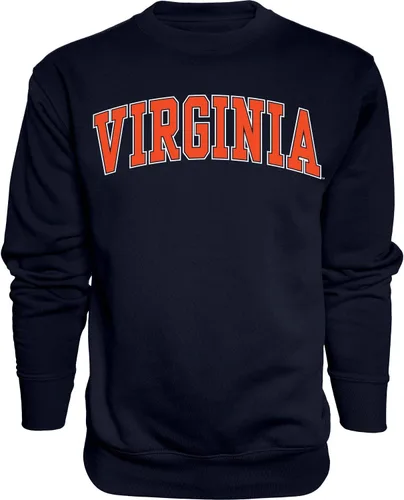 Vista 4 de Blue 84 NCAA sudadera de cuello redondo con arco y colores de equipo para hombre