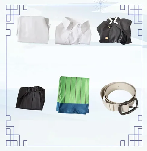 Vista 5 de Cosplay Costume Kanroji Mitsuri Anime Cosplay Costume Outfits Cape Christmas Halloween Uniform for Kids and Women