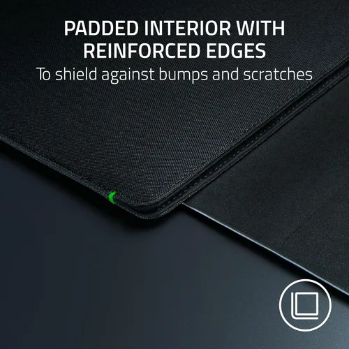 Vista 3 de Razer Funda protectora acolchada para laptop de 16", color negro