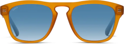 Vista 2 de WearMe Pro - Gafas de sol rectangulares grandes polarizadas retro para hombre