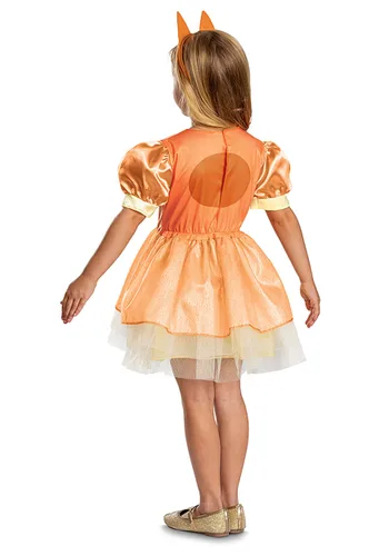 Vista 2 de Vestido de Bingo para Niña Pequeña de Bluey Multicolor