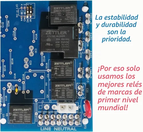 Vista 4 de Placa de control de horno actualizada 2025 50A55-743, reemplazo para placa de circuito de control de horno Amana/Goodman PCBBF112S, PCBBF110