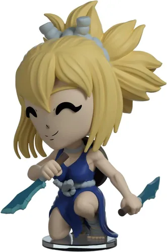 Vista 5 de Youtooz Figura de Dr. Stone Kohaku, figura de acción de anime de 4.1 pulgadas, Kohaku altamente detallado coleccionable por Youtooz Dr. Stone