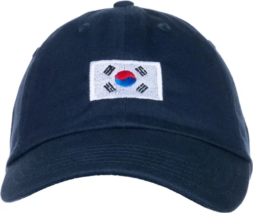 Vista 2 de Sombrero de béisbol de perfil bajo con bandera nacional del orgullo nacional de Países del Mundo para hombres y mujeres