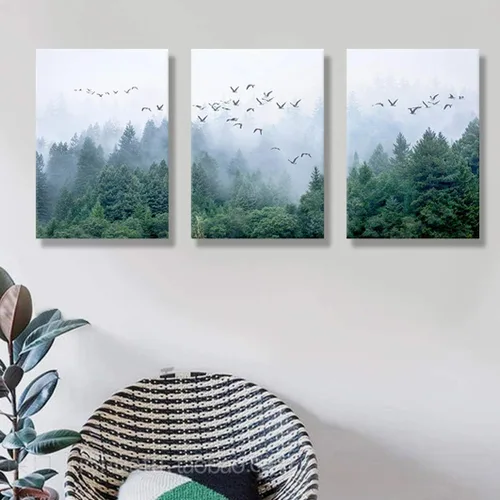 Vista 3 de Lienzo decorativo para pared, pintura enmarcada para decoración del hogar o regalo