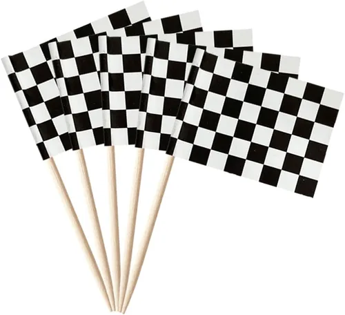 Vista 10 de stidsds 100 unidades de banderas afroamericanas pan, palillos de dientes africanos, mini pequeñas decoraciones negras para cupcakes, banderas