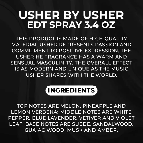 Vista 7 de Usher By Usher For Men Eau De Toilette Spray, 3.4 onzas (paquete de 2)