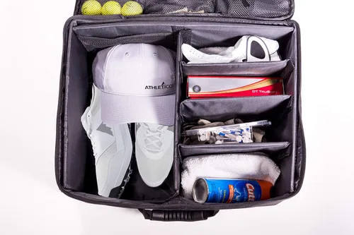 Vista 6 de Athletico - Organizador para cajuela de carro de golf, para guardar accesorios de golf, plegable cuando no se utiliza