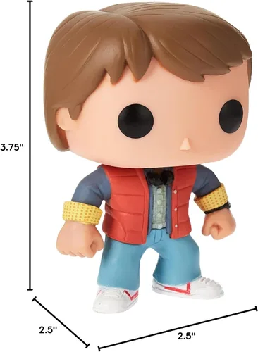 Vista 4 de Funko POP películas figura de vinilo Volver al Futuro, Marty.