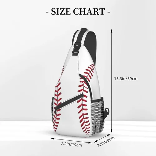Vista 3 de Bolso bandolera de pecho de vaca casual para mujeres y hombres, bandolera bandolera bandolera bolsa de hombro para viajes, senderismo, gimnasio