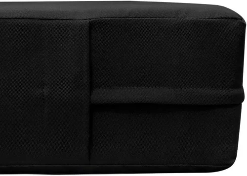 Vista 4 de *Solo funda*-Funda para sábana bajera ajustable para sofá cama de 6 pulgadas, borde de cuchillo, tamaño individual-AD109