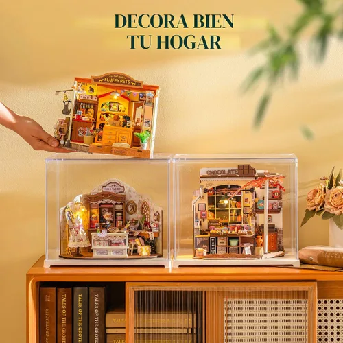 Vista 5 de Rolife Serie de tiendas de casas en miniatura de bricolaje - Fluffy Friends