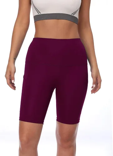 Vista 2 de NELEUS Women's 3 Pack Athletic Shorts for Biker Running Workout with Pocket