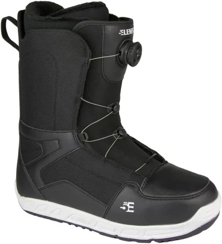 Vista 10 de 5th Element ST - Botas de snowboard con cordones y dial para hombre - Negro, compatibles con fijaciones de snowboard con correas - Forros ATOP Negro