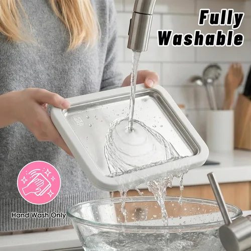 Vista 7 de Kit para hacer helados enrollados, máquina para hacer helados en casa con bandeja de congelación instantánea con tapa y 2 espátulas, máquina