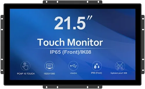 Vista 11 de GreenTouch Monitor táctil PCAP HDMI de 17,8 cm (7 pulgadas) con marco abierto de 1024x600 para mercados de consumo, venta minorista y hostelería