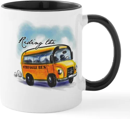 Vista 33 de CafePress Bus Driver Gift Idea Tazas Taza de café de cerámica de 11 oz (11.0 fl oz)
