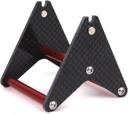 Vista 4 de Simhoa Equilibrador de hélice de hoja de carbono para helicóptero 250-700 negro/rojo