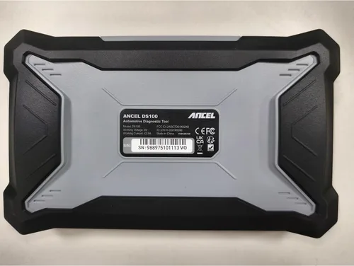 Vista 8 de ANCEL DS100 OBD2 Escáner - ABS, SRS, lector de código de motor de transmisión y verificación con 7 restablecimientos, sangrado ABS