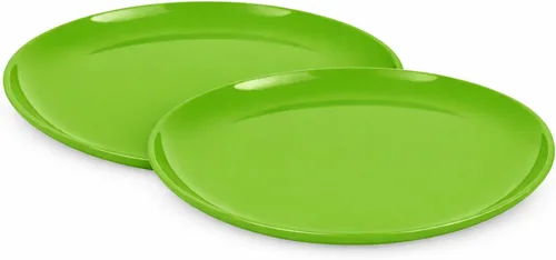 Vista 8 de Mintra Home - Platos reutilizables para servir (azul, cuadrado, 2 unidades (14 pulgadas)