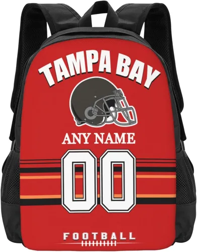 Vista 29 de Mochilas de encargo del deporte del fútbol, regalos personalizados modificados para requisitos particulares del bolso del viaje de la mochila