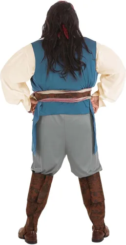 Vista 8 de Disfraz de Capitán Jack Sparrow para adultos, talla grande