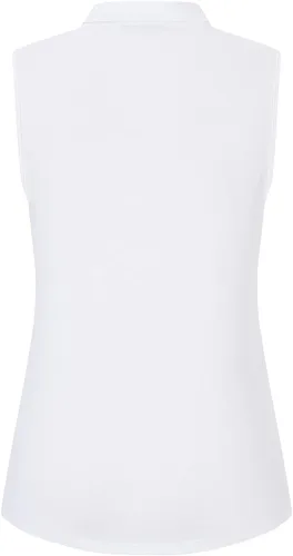 Vista 2 de Polo de golf sin mangas para mujer, camisetas deportivas ligeras para tenis