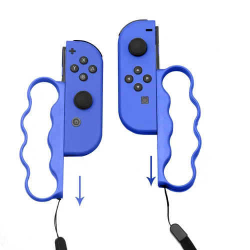Vista 13 de ECHZOVE Grip for Switch Fitness Boxing, Handle for Nintendo Switch Boxing - 2 Packs (Black)