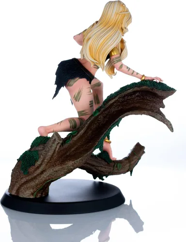 Vista 2 de Dynamite Sheena Queen of The Jungle J. Scott Campbell Night Stalker Edition - Estatua a prueba de artista, multicolor