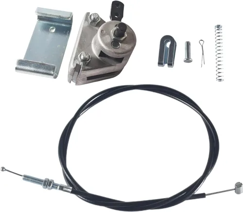 Vista 2 de Cable de freno mecánico de 56 pulgadas, pinza de freno y soporte para Go Kart Manco 9598 9597 para Yerf-Dog ASW MB-1 Bristers Thunder Predator 212cc