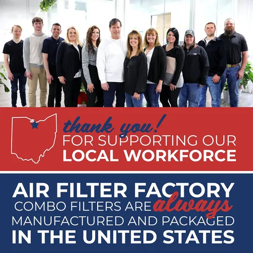 Vista 6 de Air Filter Factory Repuesto para campana extractora 610040 AC60360 F610-040 Filtros combinados de carbón de aluminio de 8-5/8 x 11 x 3/8 pulgadas