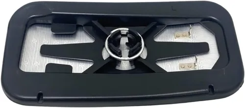Vista 4 de Spieg Espejo lateral del conductor de repuesto inferior para Dodge Freightliner Mercedes Sprinter Van 2019-2023 vidrio calefactado con placa