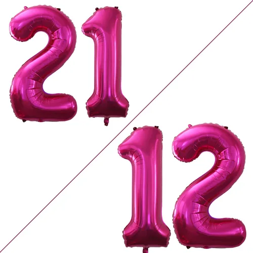 Vista 232 de Goer, conjunto de globos de papel aluminio para decoraciones de cumpleaños, globos de las letras de feliz cumpleaños y de números Oro