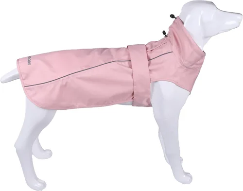 Vista 10 de Chubasquero ajustable impermeable para perros, chaqueta de lluvia ligera para mascotas para cachorros con tira reflectante para perros pequeños