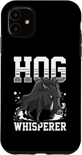Vista 6 de iPhone 12 mini Hog Hunting Dog Gun Call Hunter Pigs Wild Javelina Case