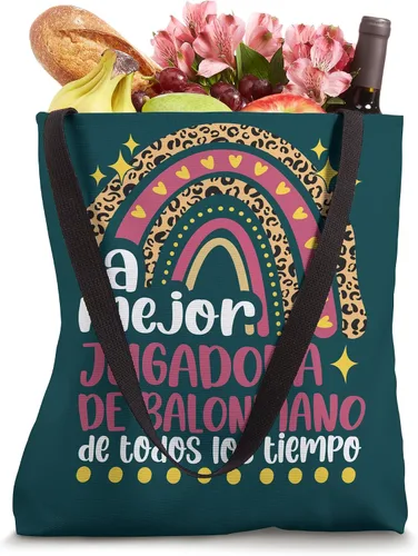 Vista 4 de La Mejor Jugadora de Balonmano Divertido Mujer Balonmanista Tote Bag
