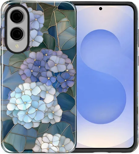 Vista 82 de Funda compatible con Samsung Galaxy S23, funda híbrida de protección rígida de 2 capas, a prueba de golpes, funda protectora resistente para Lata
