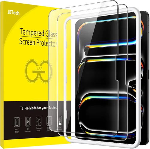 Vista 13 de JETech Protector de pantalla para iPad (9.7 pulgadas, modelo 2018/2017, 6ª/5ª generación), Air 2/1, Pro 9.7 pulgadas, película de vidrio templado