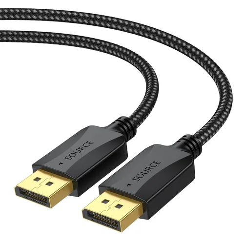 Vista 9 de Cable DisplayPort a DisplayPort de 1.5 pies, paquete de 2, 4K