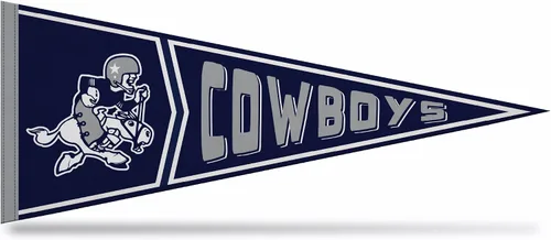 Vista 11 de Rico Industries NFL Retro - Alt 12" x 30" Felt Wall Décor Pennant - Great for Home/Bed Room/Man Cave Décor