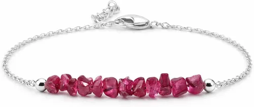 Vista 10 de Gempires - Pulsera de barra de chips naturales, cristales curativos de energía, regalo de cumpleaños, joyería de piedras preciosas de 8 pulgadas