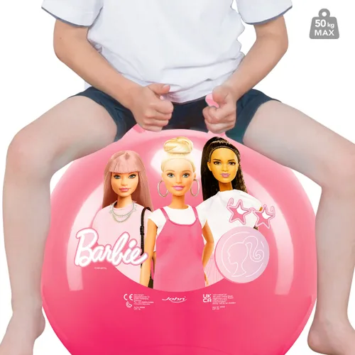 Vista 6 de Pelota Saltarina Barbie Rosa