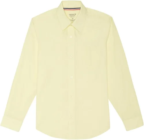 Vista 9 de French Toast Camisa de vestir de manga larga con botones para niños - E9004 2-Blanco