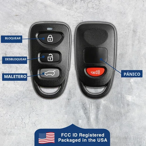 Vista 6 de Control remoto de llavero para Hyundai 2011-2016 (TQ8-RKE-3F03)