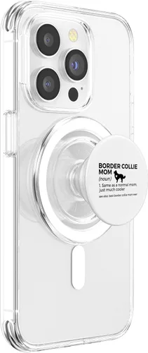 Vista 3 de Best Border Collie Mom Ever Definition Border Collie Owner PopSockets MagSafe PopGrip for iPhone